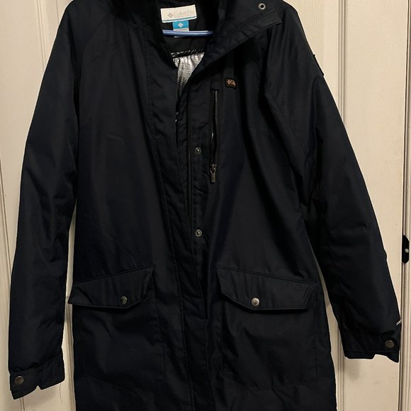 Columbia Parka Jacket - Blue Size M - Picture 2 of 3